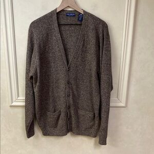 Vintage John Ashford Pure Wool Cardigan Sweater XXL